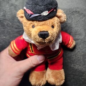 Harrods Beefeater Bear plush toy Tower Of London